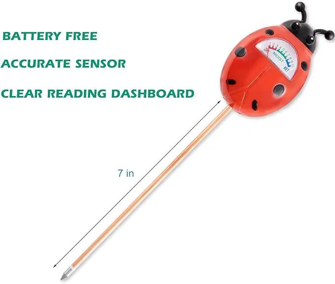 Tennedriv Green Soil Moisture Meter for House Plants, Plant Water Meter,Plant Moisture Meter for House Plants and Outdoor Plants, No Batteries Required by GreenHaven Gardens