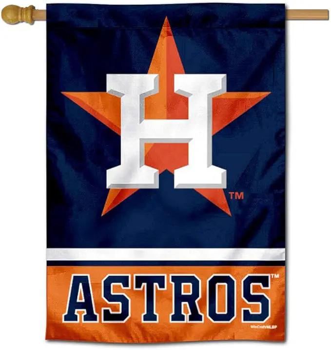 WinCraft Houston Astros Two Sided House Flag by GreenHaven Gardens