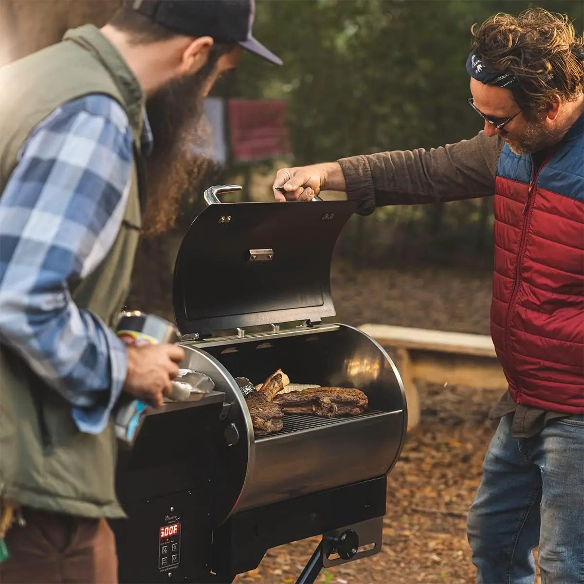 recteq Pellet Grill - Road Warrior 340, Portable Electric Pellet Smoker Grill, BBQ, Wood Pellets, Sear, Smoke, and More by GreenHaven Gardens