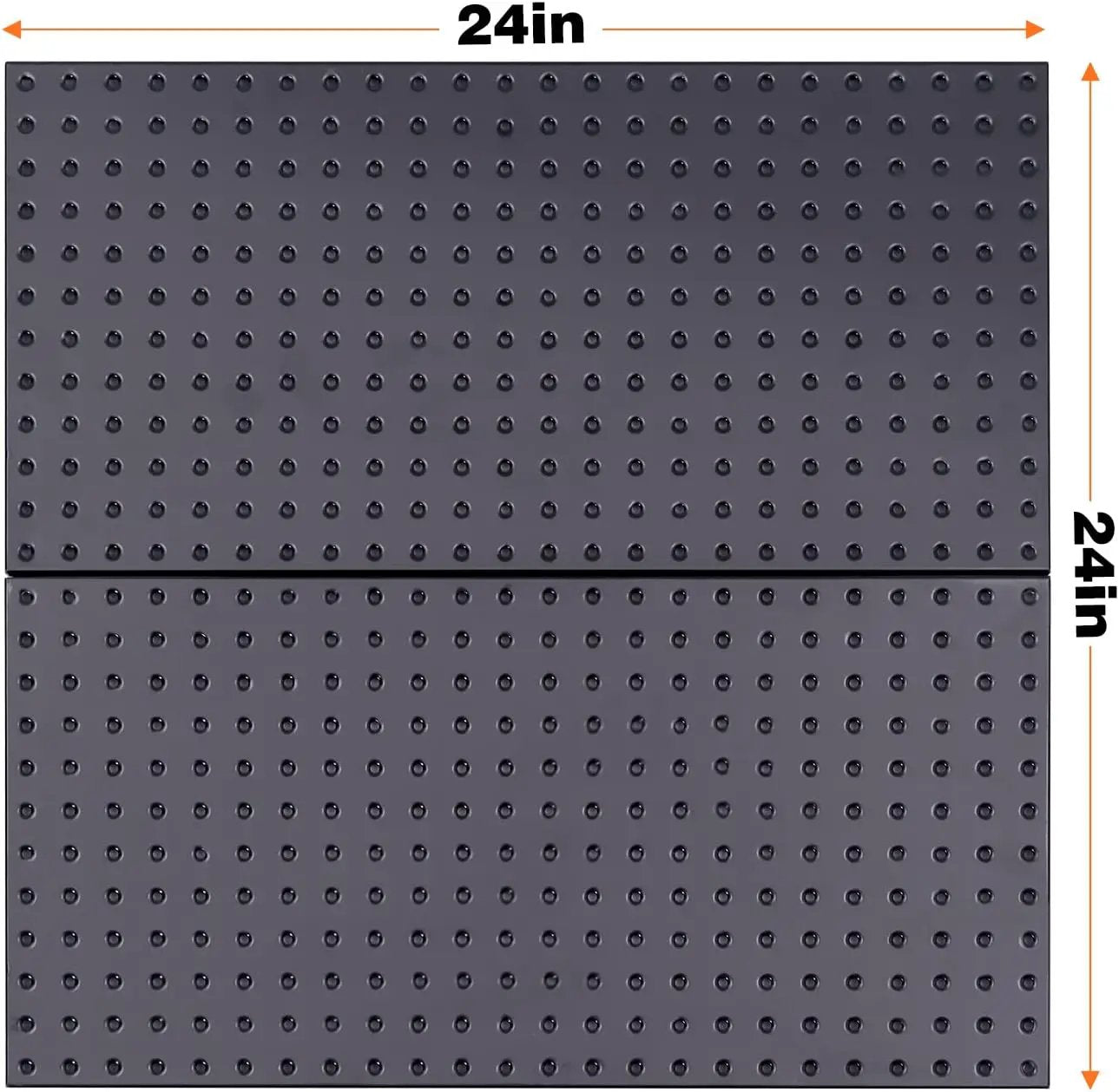 Ultrawall 2 Pcs Metal Pegboard Wall Panels, Peg Boards for Garage Tool Storage by GreenHaven Gardens