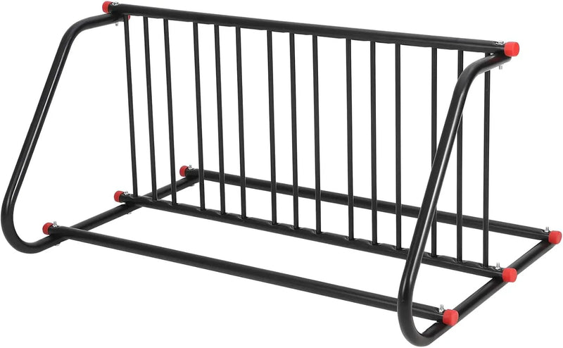 10 Holders Commercial Grid Bike Racks, 60" Length Outdoor Bike Rack, Powder Coated Steel Floor Bike Rack for Garages, Stores, Schools & Universities by GreenHaven Gardens