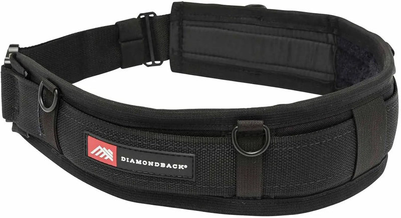 Diamondback The 4" Tool Belt - Padded Tool Belt for Men & Women - Ideal Framer Carpenter Ironworker - Tool Belt Only by GreenHaven Gardens