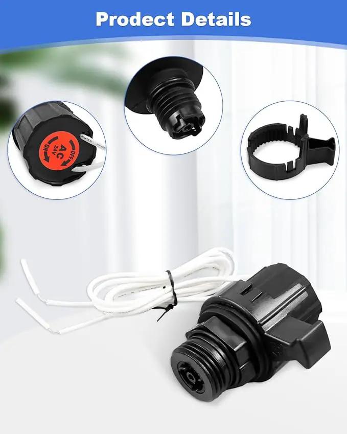2Pack Solenoid Repair Kit Fit for HydroRain Rain Bird Sprinkler System PEB PGA EFB-CP BPE BPES and GB Valves Replacement Solenoid 236239 Efficient Water Control by GreenHaven Gardens