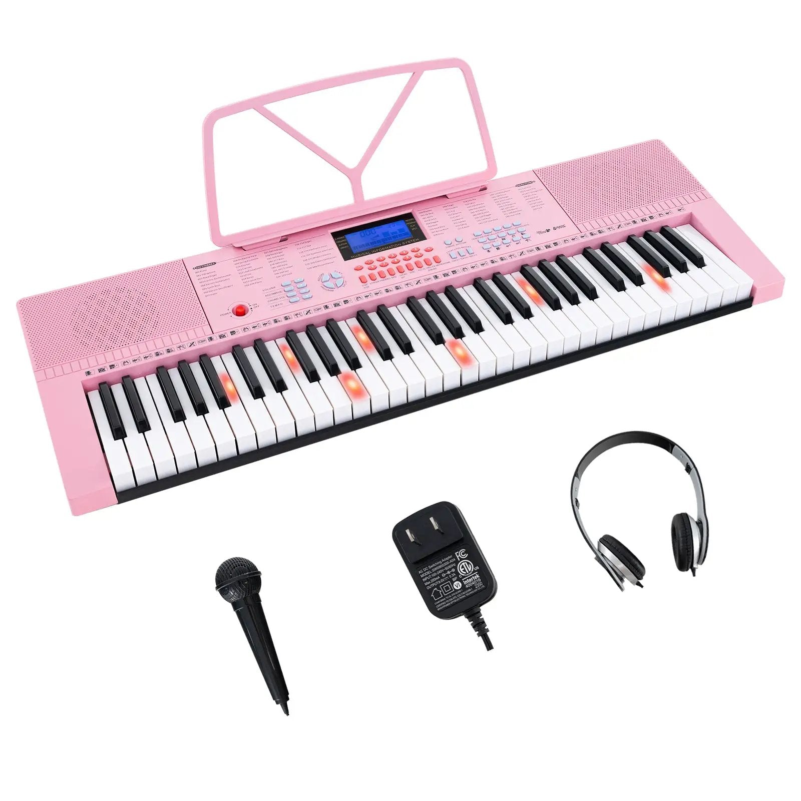 61-Key Electric Piano Keyboard for Beginner by DirectDeals