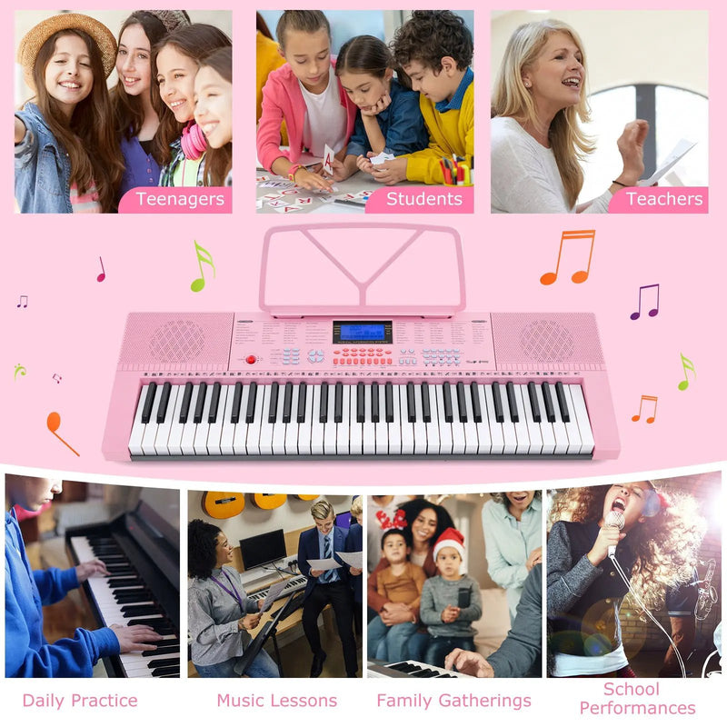 61-Key Electric Piano Keyboard for Beginner by DirectDeals