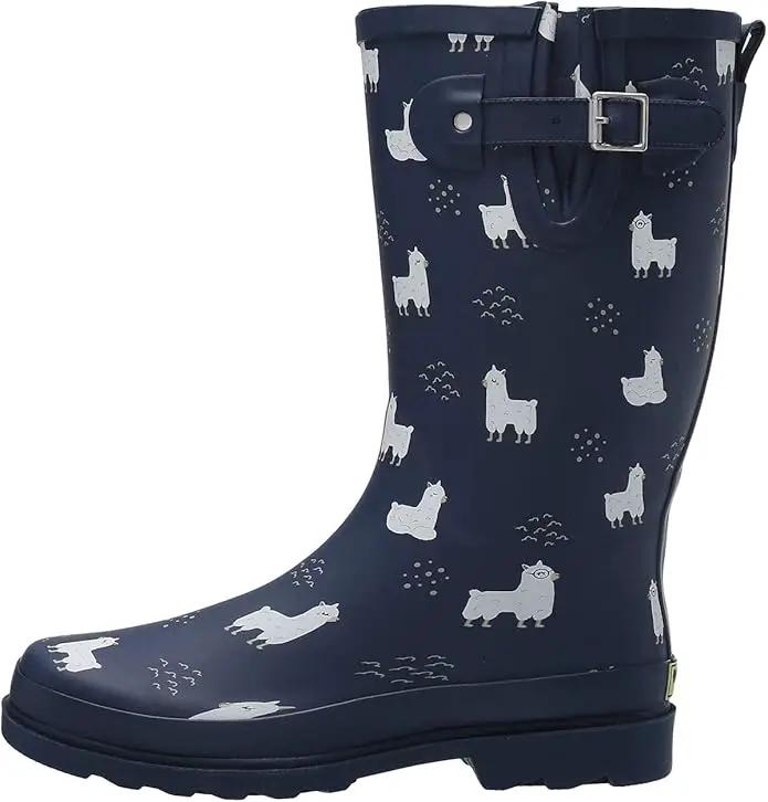 Western Chief Women's Tall Waterproof Rain Boot Outdoor Garden Shoes by GreenHaven Gardens