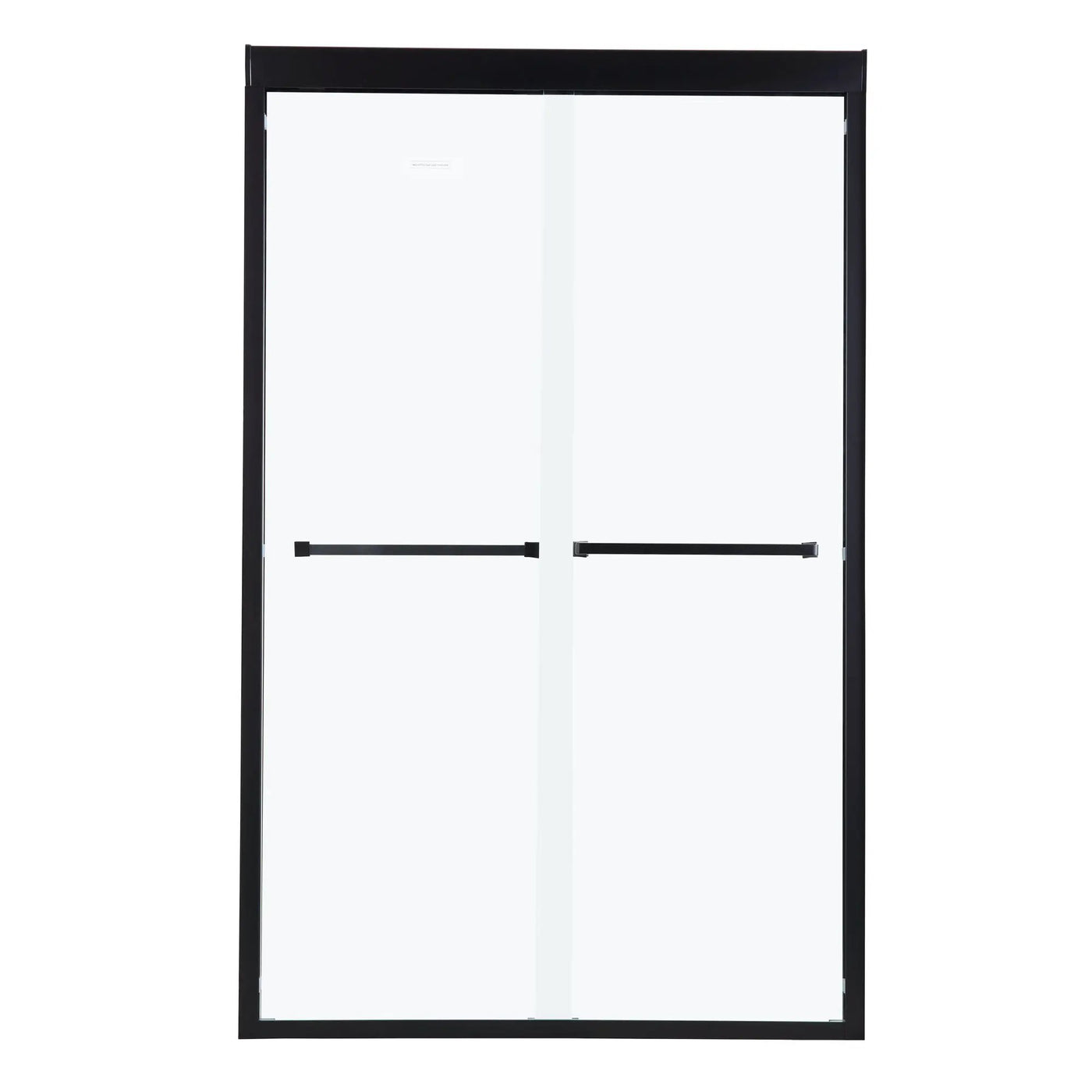 Modern Double Sliding Shower Enclosure, Tempered Glass by HouseOfZazla
