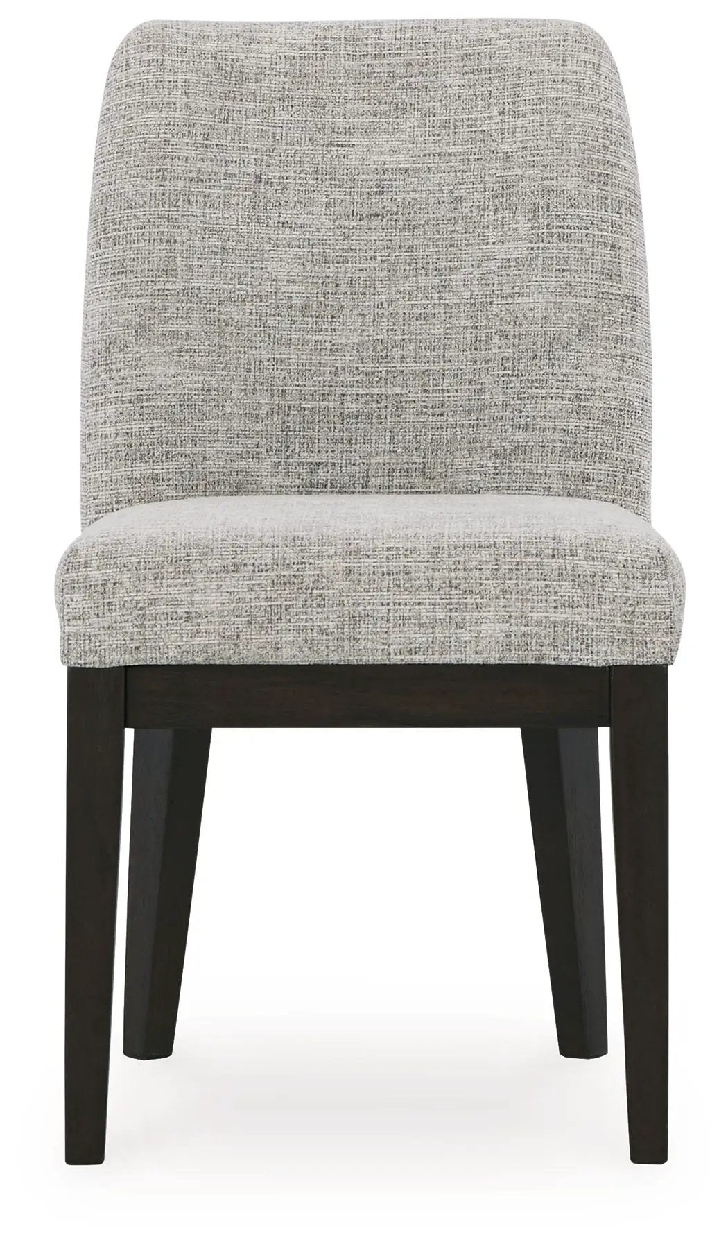 Burkhaus - Dining UPH Side Chair (Set of 2) - Beige / Dark Brown by Unique Piece Furniture