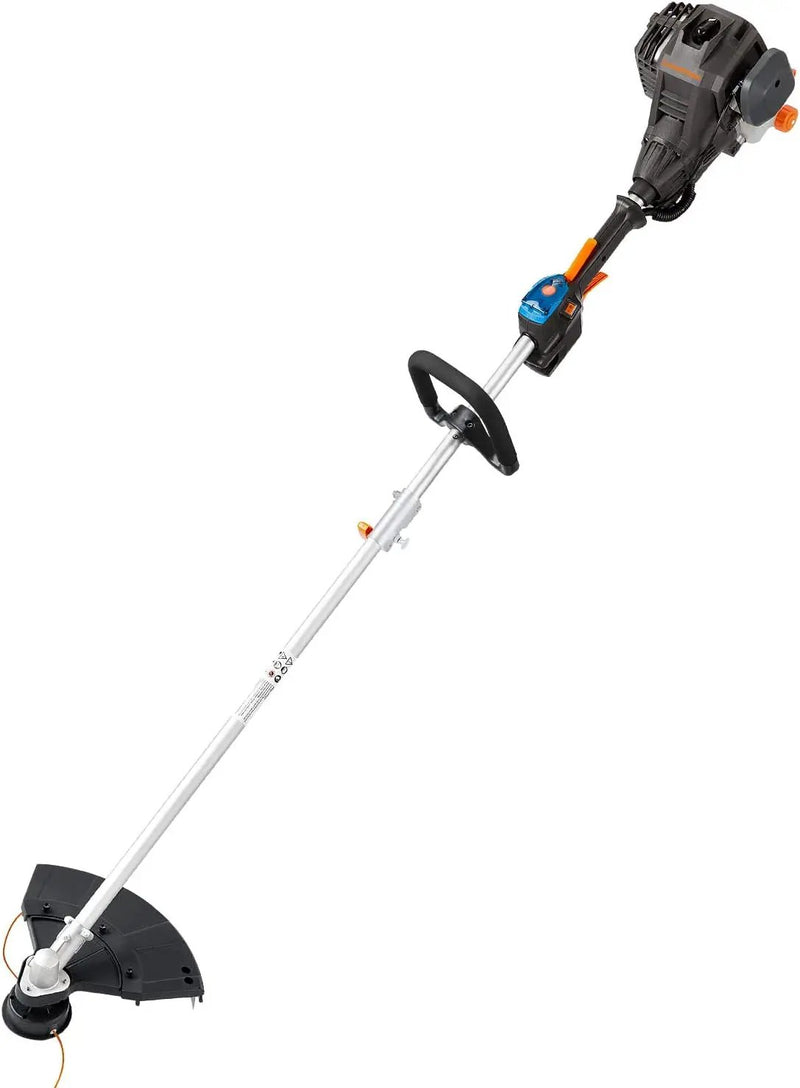 LawnMaster NPTGSP2517A No-Pull Gas Grass Trimmer with Electric Start 25cc 2 Cycle,17-Inch by GreenHaven Gardens