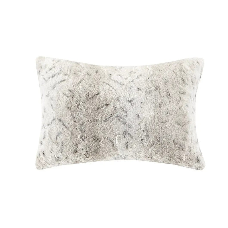 King 4PC Faux Fur Comforter Set by HouseOfZazla