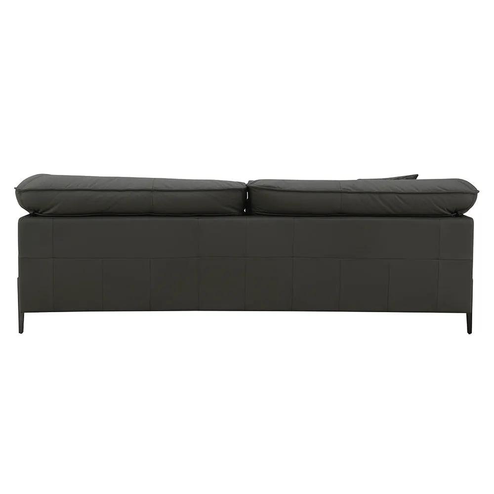 Tadi - Sofa - Black Top Grain Leather by Unique Piece Furniture