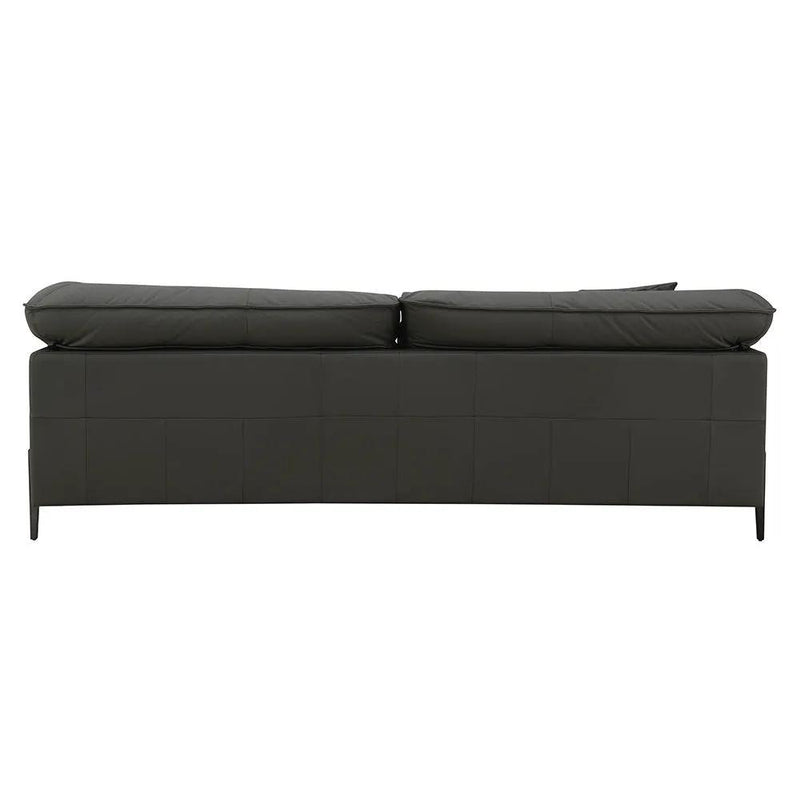 Tadi - Sofa - Black Top Grain Leather by Unique Piece Furniture