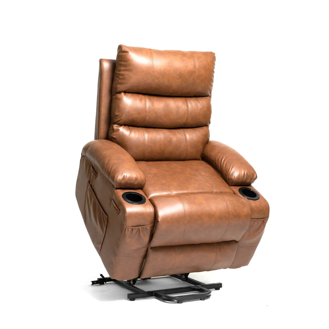 Large Electric Power Lift Recliner Chair Sofa with Massage and Heat by HouseOfZazla