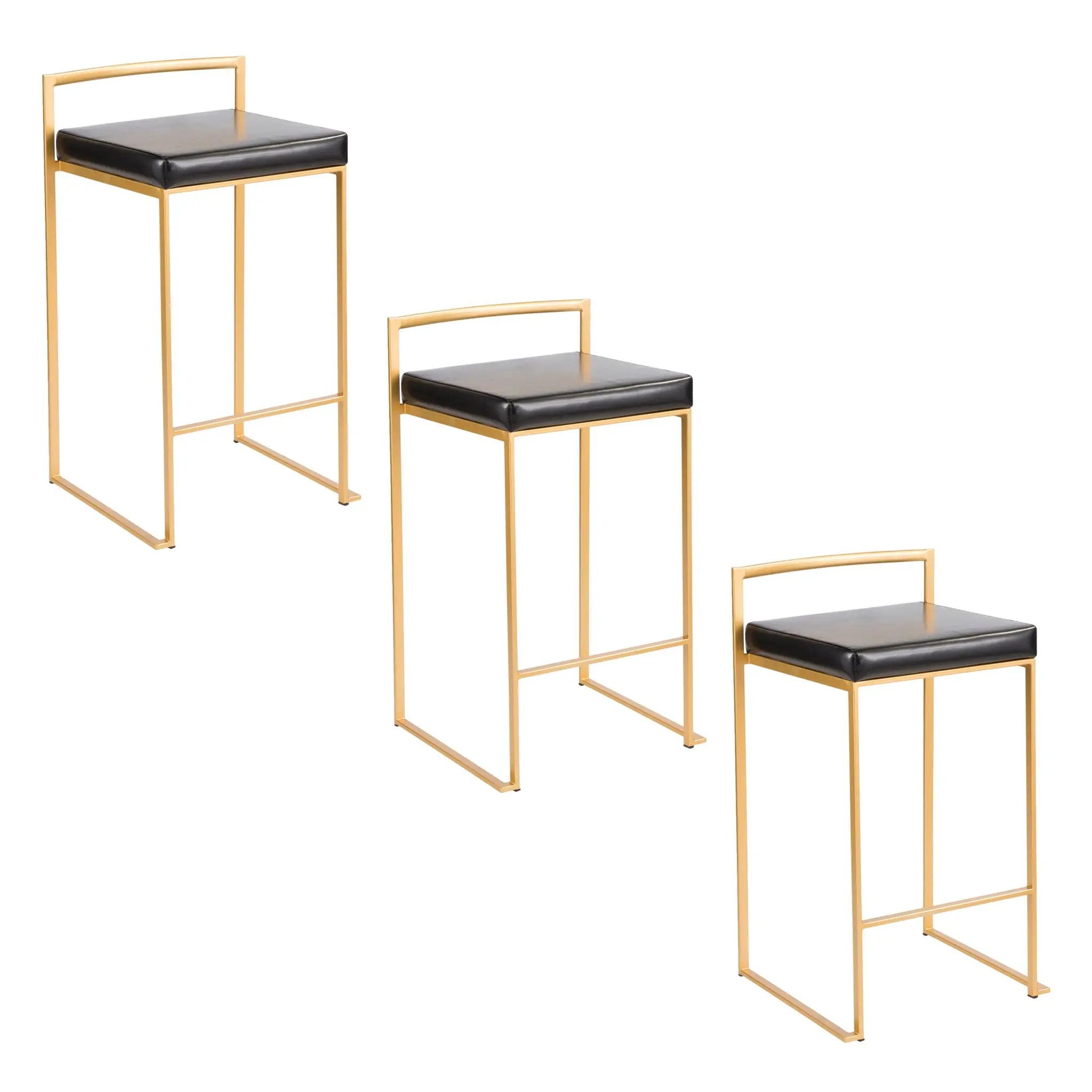 Fuji - Contemporary / Glam Design Counter Stool (Set of 2) by Unique Piece Furniture