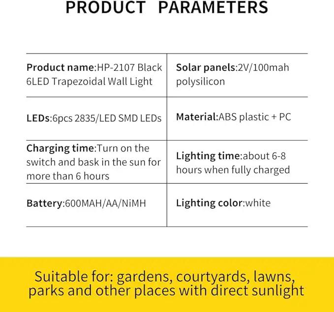 2 Pack Solar Wall Lamps, Solar Fence Lights, Deck Light, LED Solar Wall Lights for Home Garden Porch, Up and Down Lighting Lamp (White Light) by GreenHaven Gardens