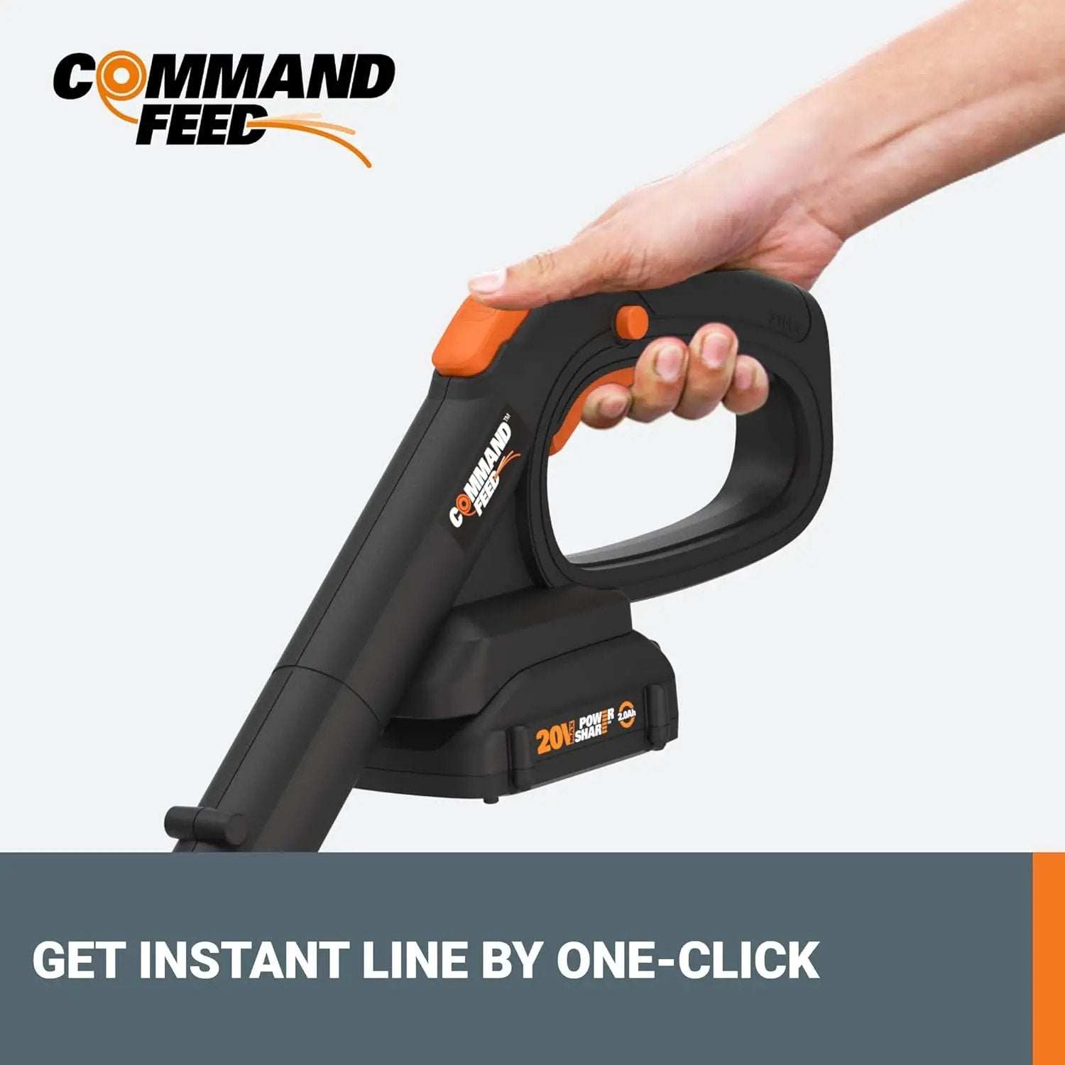 Worx 20V GT Revolution 12" Cordless String Trimmer & Turbine Leaf Blower Power Share Combo Kit - WG930.2 (Batteries & Charger Included) by GreenHaven Gardens
