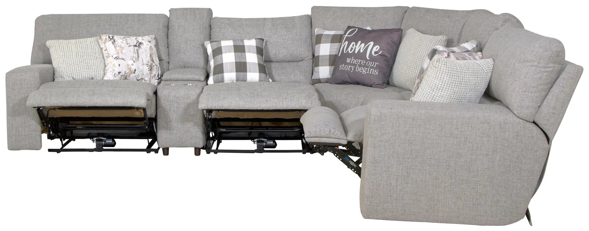 Rockport - Reclining Sectional by Unique Piece Furniture