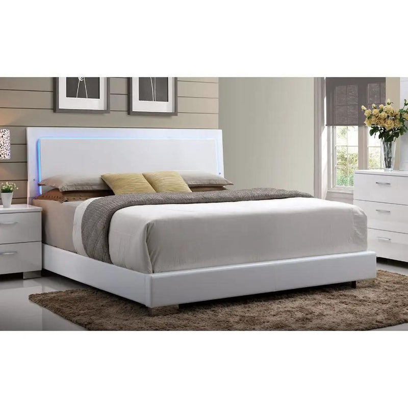 Lorimar - Bed (HB w/LED) by Unique Piece Furniture