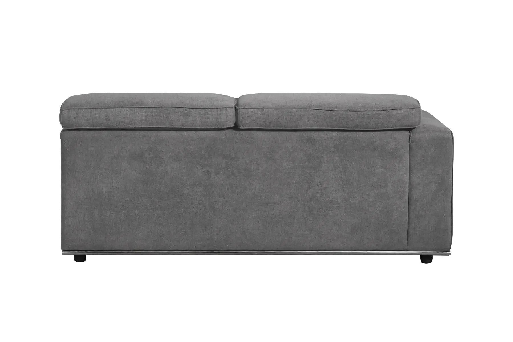 Alwin - Modular Lf Sofa - Dark Gray Fabric by Unique Piece Furniture
