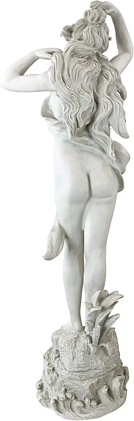 Design Toscano Spring Awakening Classic Woman Garden Statue, 14 inches wide, 40 inches tall, Cast Stone Resin, Antique Stone Finish by GreenHaven Gardens