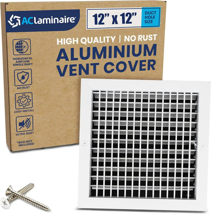 AC Register Vent Cover 12X12 inch - Box of 10 by HouseOfZazla
