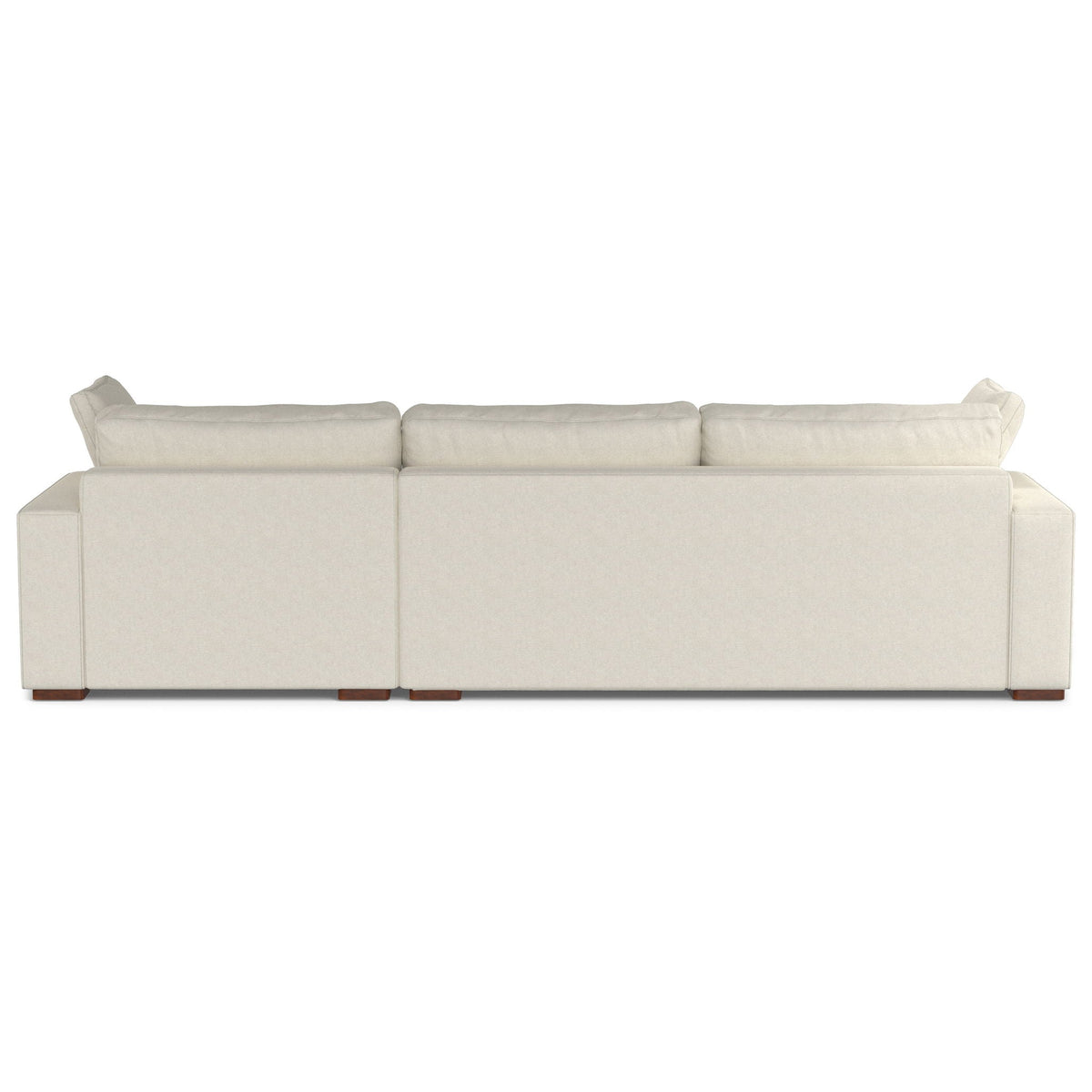 Charlie Deep Seater Sectional Sofa with Performance Fabric - Dark Gray or Beige, photo 14 of 26