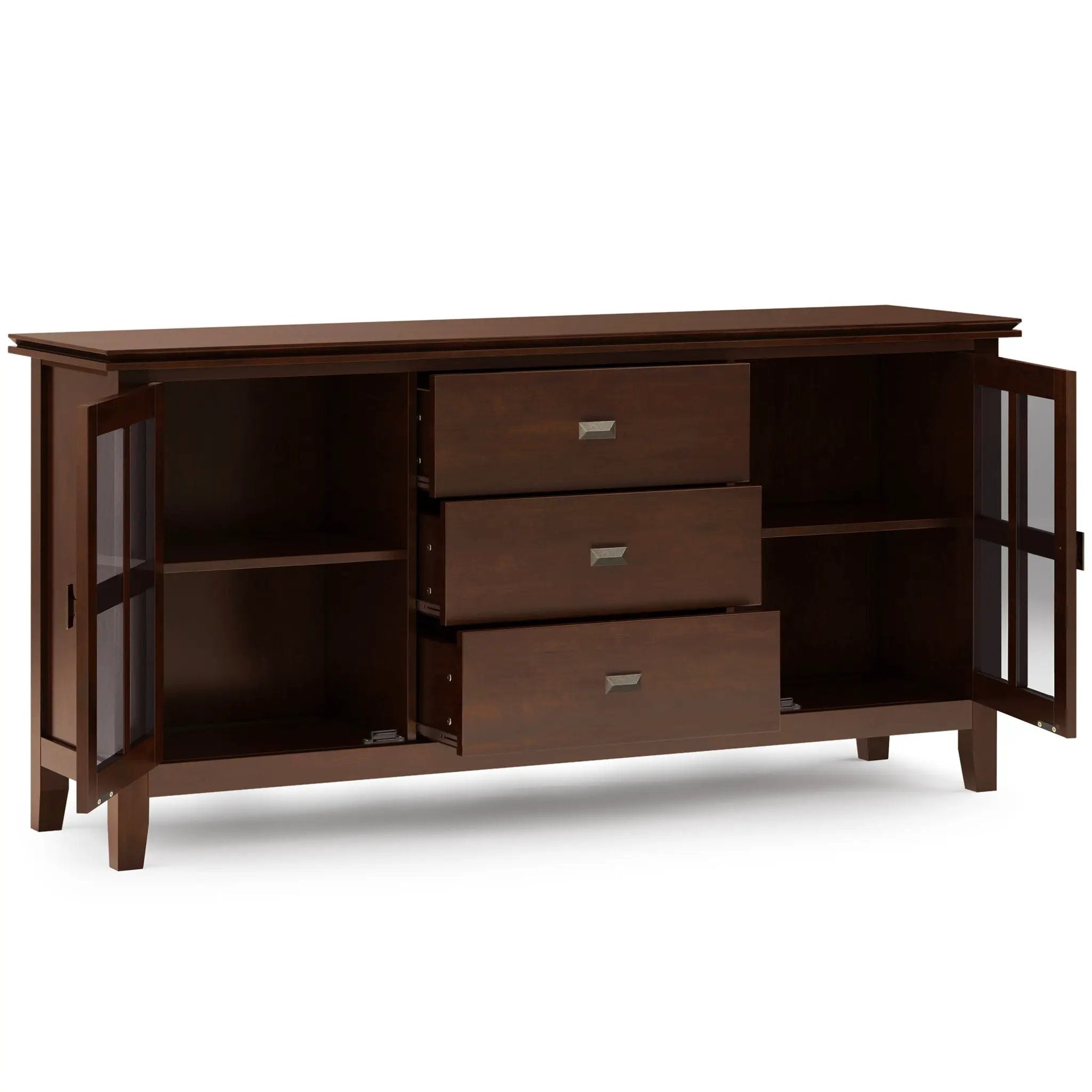 Artisan - Large Sideboard Buffet - Russet Brown by HouseOfZazla