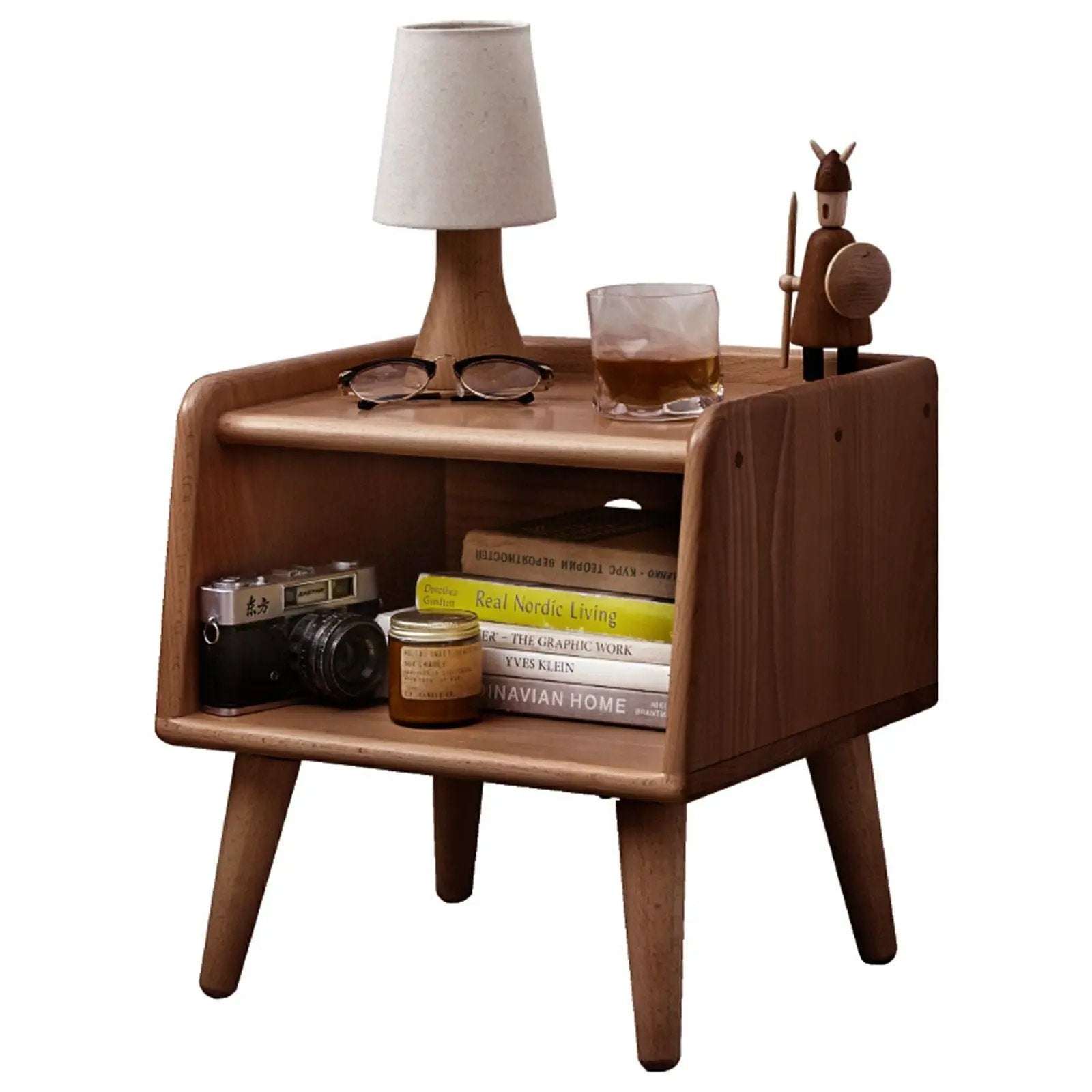 Bedside Cabinet, Modern Simple Nightstands European Beech by Unique Piece Furniture