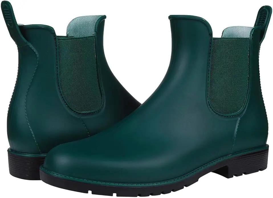 Asgard Women's Ankle Rain Boots Waterproof Chelsea Boots by GreenHaven Gardens