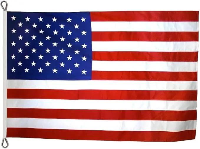 Annin Flagmakers (2428) SolarGuard Nyl-Glo American Flag, Made in USA, 30 x 60 Feet, Nylon by GreenHaven Gardens