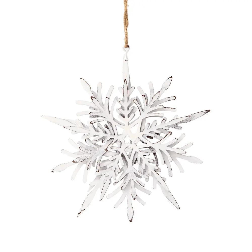 Iron Snowflake Hanger - Set of 6 by HouseOfZazla