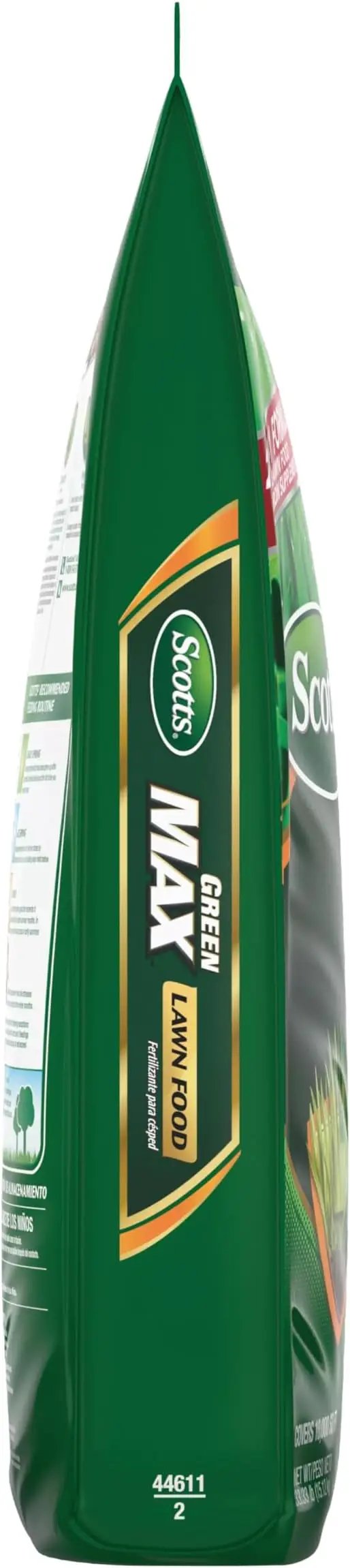 Scotts Green Max Lawn Food, Lawn Fertilizer Plus Iron Supplement for Greener Grass, 10,000 sq. ft., 33.33 lbs. by GreenHaven Gardens
