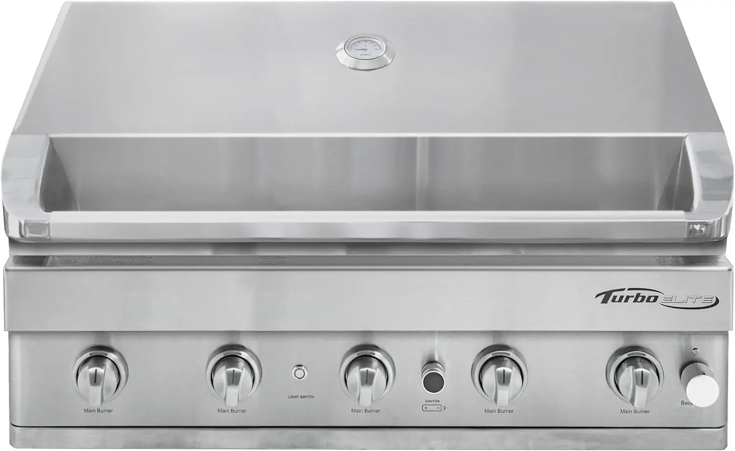 Turbo Elite 38-inch 4-Burner Built-In BBQ Gas Grill - Propane by GreenHaven Gardens