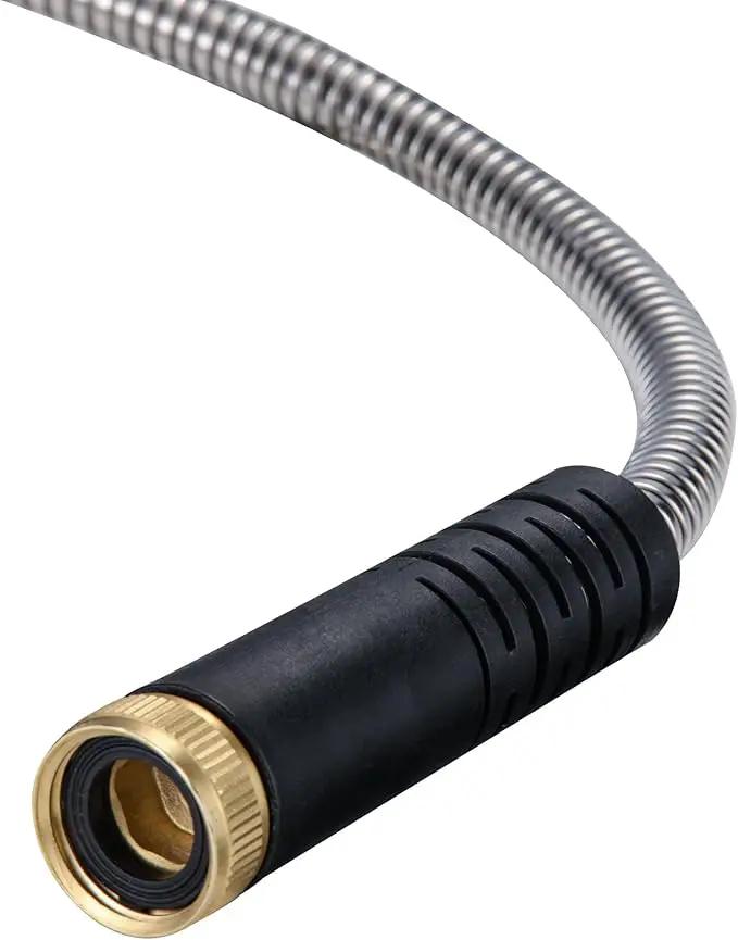 10 feet Water Hoses – 3/4'' Fittings, Flexible Garden Hoses for Garden Watering, Outdoor Cleaning, House Cleaning, Car Washing, Swimming Pool, Camping, Agricultural Irrigation, Dog Bathing by GreenHaven Gardens