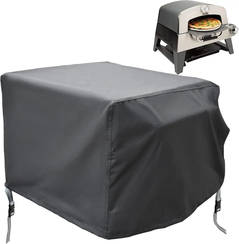 Grill Cover for Cuisinart CGG-403 3-in-1 Portable Pizza Oven - CGC-103 3-in-1 Pizza Oven Grill Cover - Heavy Duty Waterproof 600D Oxford Fabric by GreenHaven Gardens