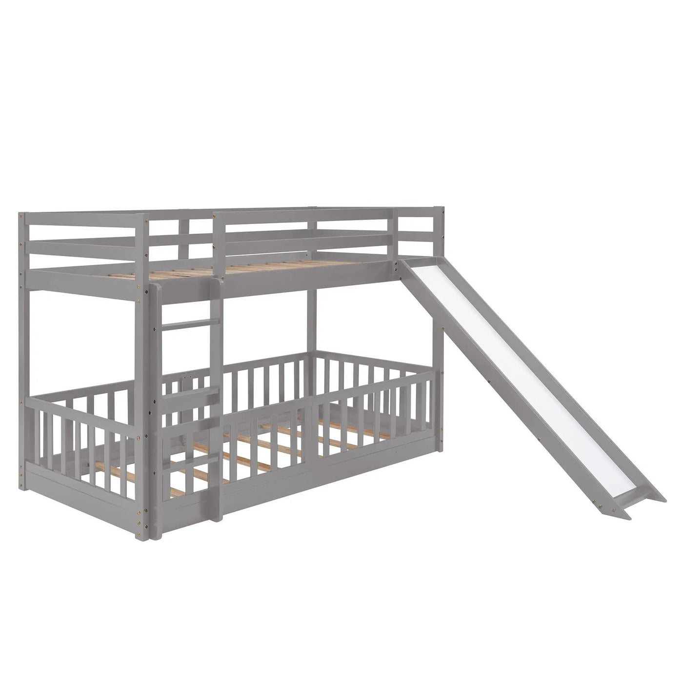 Functional Bunk Bed & Convertible Ladder And Slide by Unique Piece Furniture