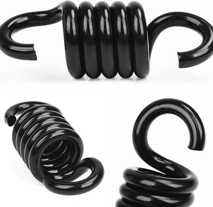 Spring Porch Hook for Hammock Swing Chair Hanging Suspension,880lbs Weight Capacity,Black by GreenHaven Gardens