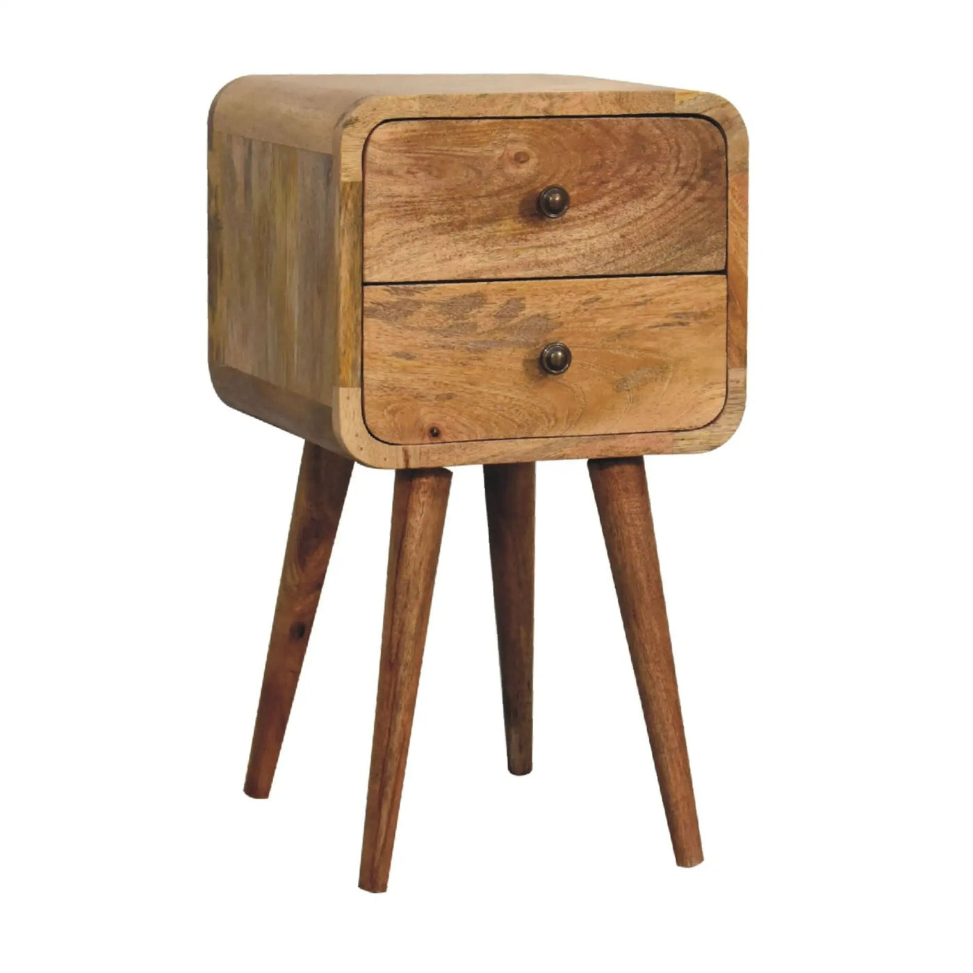 Curved Nightstand, by Unique Piece Furniture