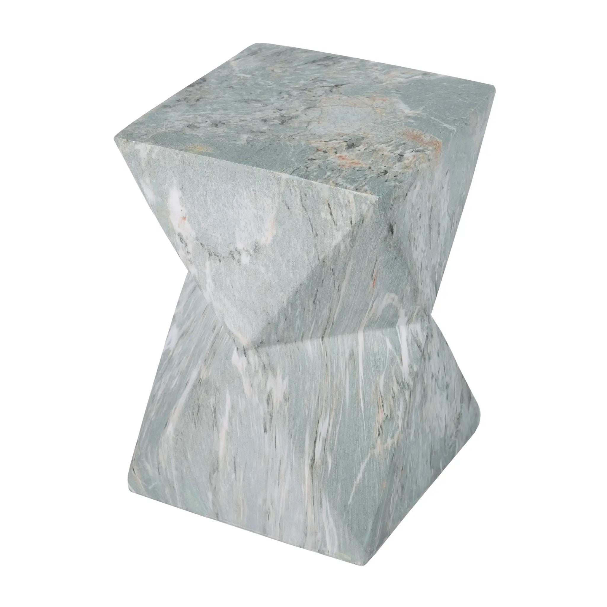Modern Geometric Hourglass Accent Table by HouseOfZazla