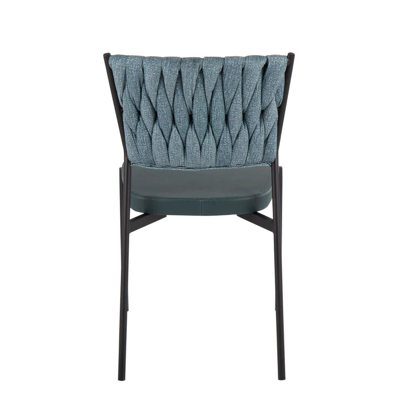 Tania - Braided Contemporary Chair (Set of 2) by Unique Piece Furniture