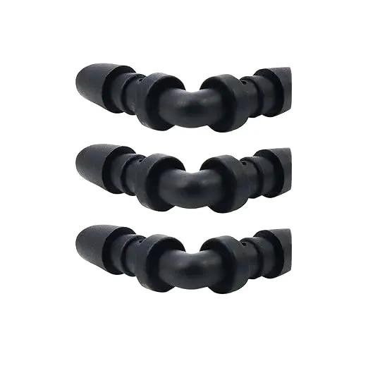Dnyta 50pcs Drip Irrigation Barb Fittings PVC Drip Irrigation Fittings Fit for 1/4 Inch Irrigation Tubing Drip Line Irrigation Tubing Connector for Plant Drip Or Yard Spray Irrigation by GreenHaven Gardens