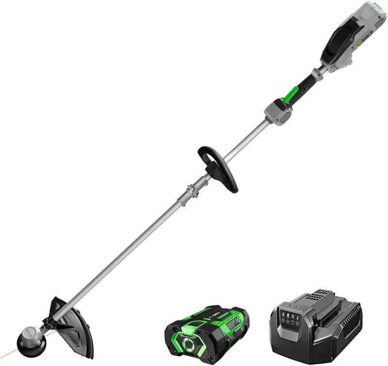 EGO POWER+ String Trimmer, Battery Powered, 15" Trimmer for Weeds and Grass with Rapid Reload, Split Shaft, Includes 56V 2.5Ah Battery and Charger - ST1502SA by GreenHaven Gardens