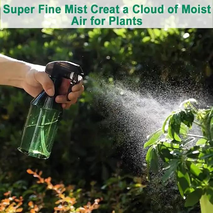 Indoor Plant Watering Can(34oz), Watering Can for Indoor Plants, Flowers, Succulents, with Plant Mister Spray Bottle(10oz) by GreenHaven Gardens