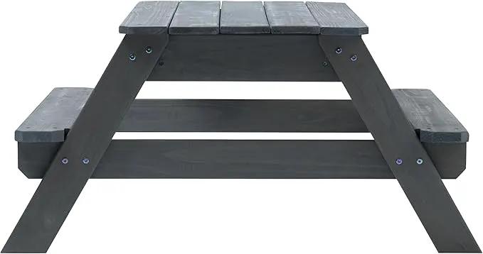 Jack & June Cedar Convertible Sand Box and Picnic Table Playset