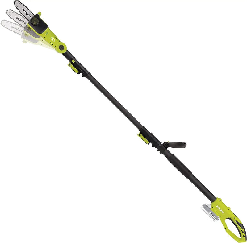 Sun Joe 24V-GTS4004-XT 24V IONMAX Blower,Hedge Trimmer & 8-in Pole Saw Kit w/2x24V 2.0-Ah Batt, Charger & Pole by GreenHaven Gardens