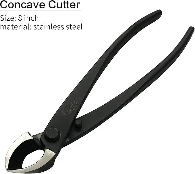 5-Piece Bonsai Tool Set,Knob Cutter,Concave Cutter,Wire Cutter,Jin Pliers,Bonsai Scissors by GreenHaven Gardens