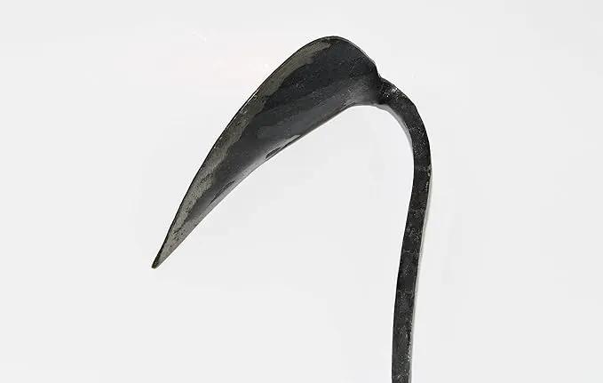 JGI HOMI 2 - Hoe Garden Tool for Weeding, Gardening, harvesting, and Planting, Korean Homi Hand Plow, Durable, Sharp, and Ergonomic by GreenHaven Gardens