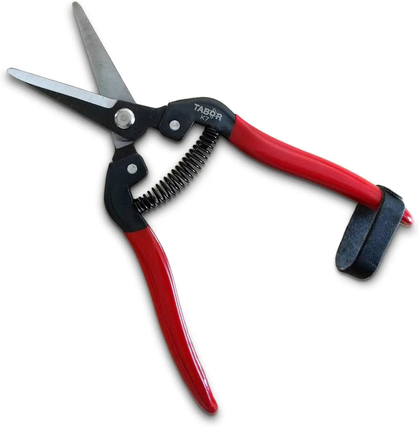 TABOR TOOLS K7A Straight Pruning Shears with Carbon Steel Blades, Florist Scissors, Multi-Tasking Garden Snips for Arranging Flowers, Trimming Plants and Harvesting Herbs, Fruits or Vegetables. by GreenHaven Gardens