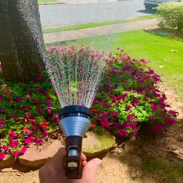 GREEN MOUNT Water Hose Nozzle Spray Nozzle, Metal Garden Hose Nozzle with Adjustable Spray Patterns, Perfect for Watering Plants, Washing Cars and Showering Pets by GreenHaven Gardens