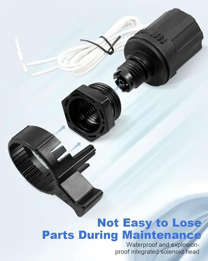 Solenoid Repair Kit Fit for Rain and Rain Bird PGA PEB and PESB Valves Replacement Solenoid 236239 by GreenHaven Gardens